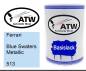 Preview: Ferrari, Blue Swaters Metallic, 513: 500ml Lackdose, von ATW Autoteile West.